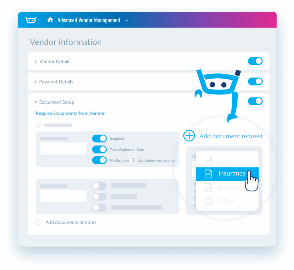 Vendor compliance