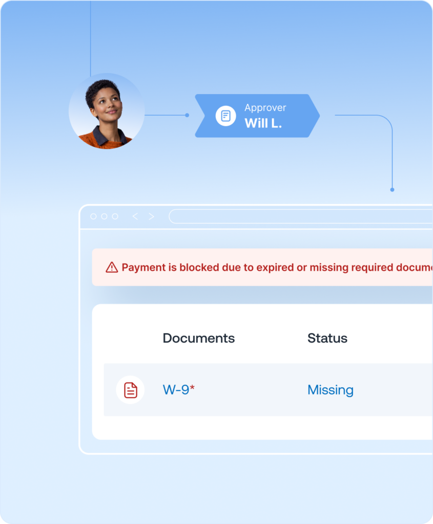 Vendor onboarding in Stampli