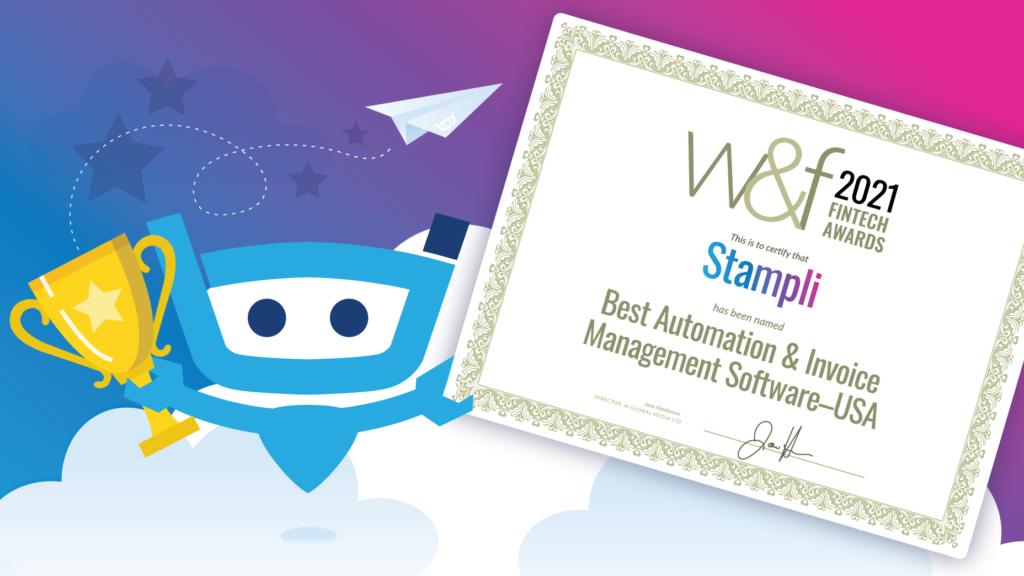 Stampli Wins “Best Automation and Invoice Management Software in 2021” Award
