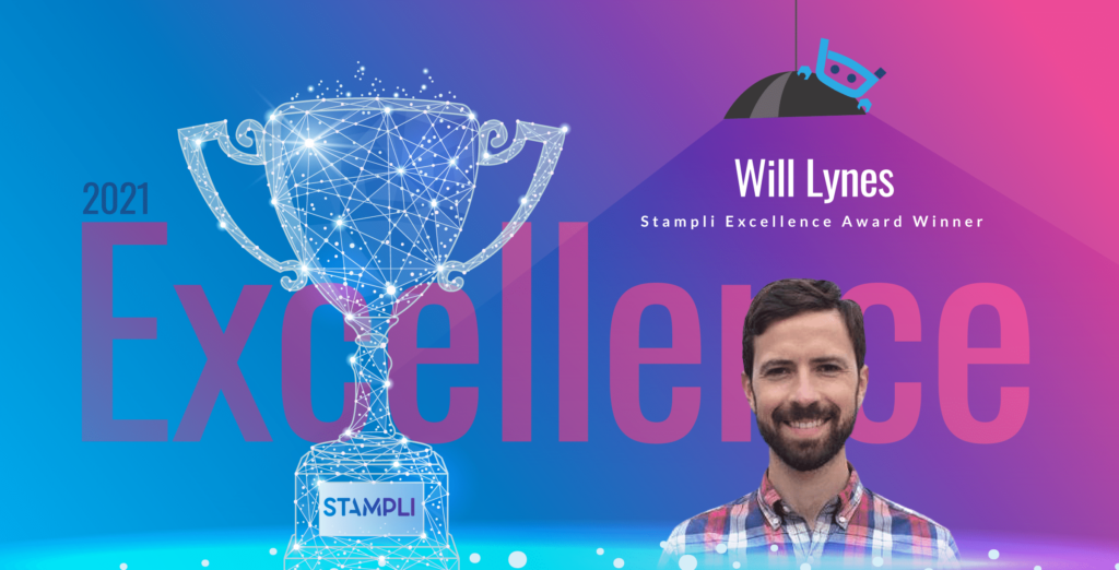 Will Lynes Stampi Excellence Award Winner