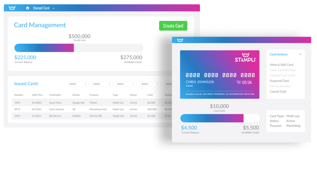 End-to-End Corporate Credit Card Management
