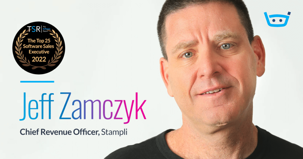 Stampli CRO Jeff Zamczyk Named a Top 25 Software Sales Executive of 2022 - Announcement