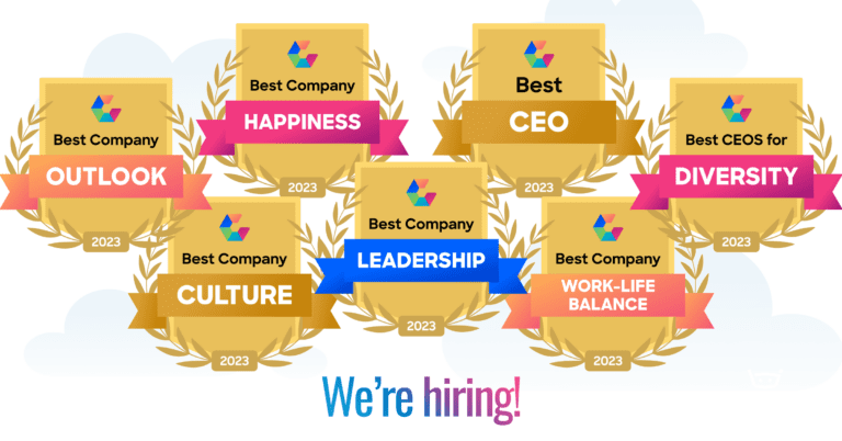 Stampli employees’ happiness = Comparably awards!