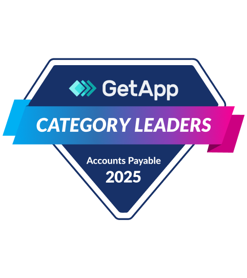 2025 GetApp Category Leaders Award for Accounts Payable