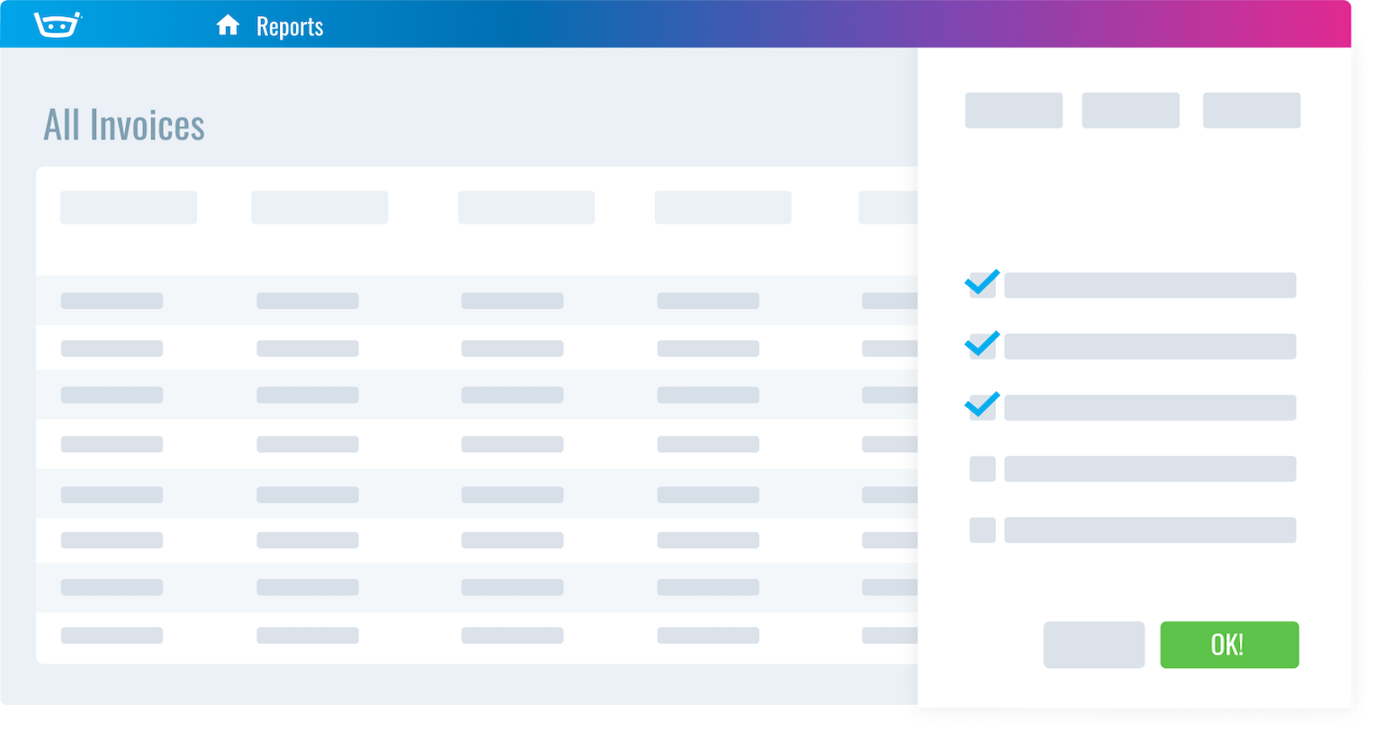 Stampli all invoices view