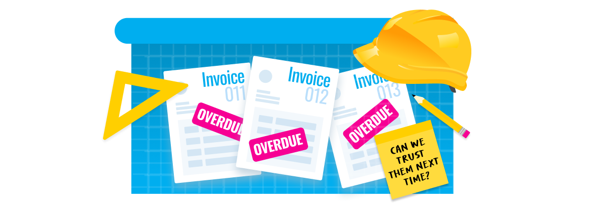 company’s payment history illustration