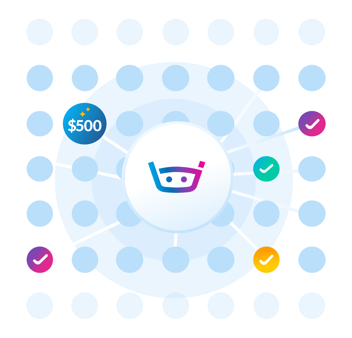 Refer customers friends to Stampli