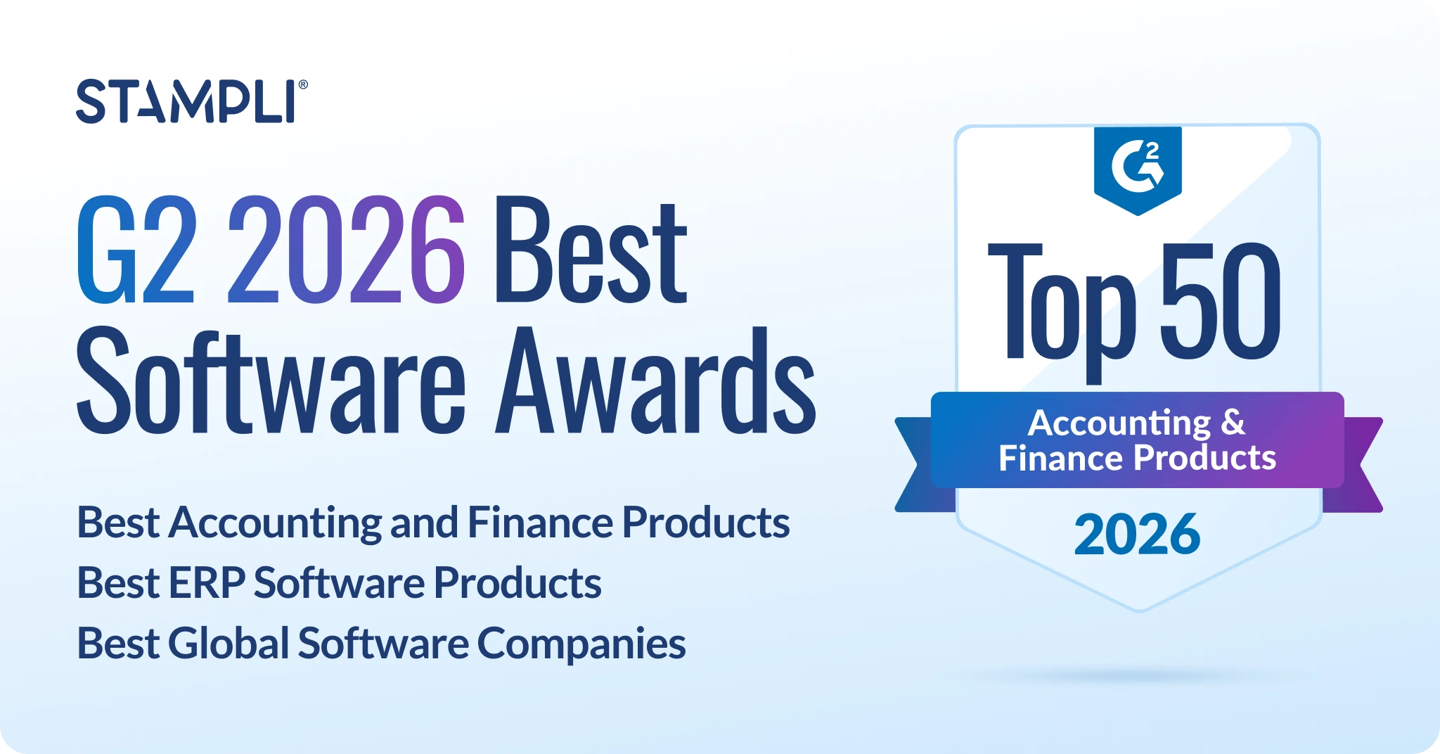 Stampli G2 Awards 2026